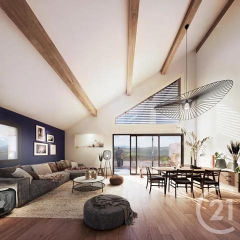 Appartement F4 à vendre  4 pièces - 84,43 m 2   POISY  - 74