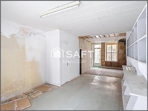 Maison de ville à rénover – Fort potentiel – Centre de Saint-Maixent-l’École