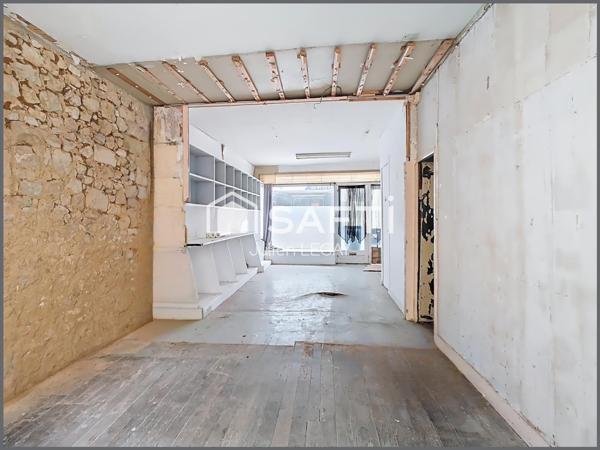 Maison de ville à rénover – Fort potentiel – Centre de Saint-Maixent-l’École