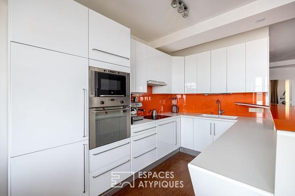 Appartement coeur Croix-Rousse avec vue sur Lyon et Fourvière