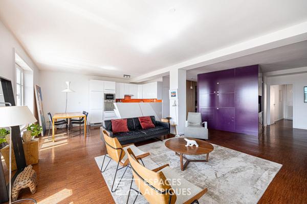 Appartement coeur Croix-Rousse avec vue sur Lyon et Fourvière