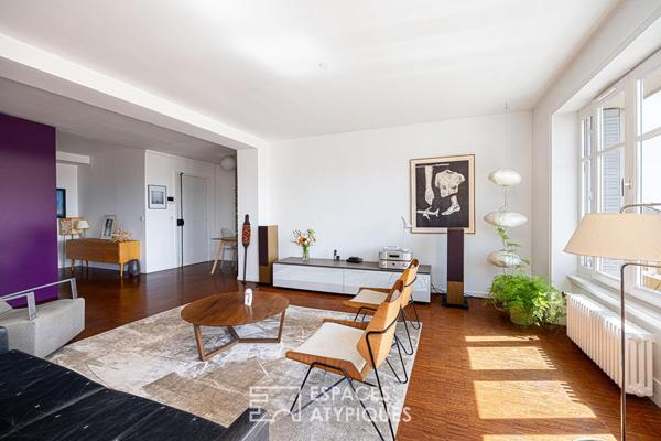 Appartement coeur Croix-Rousse avec vue sur Lyon et Fourvière