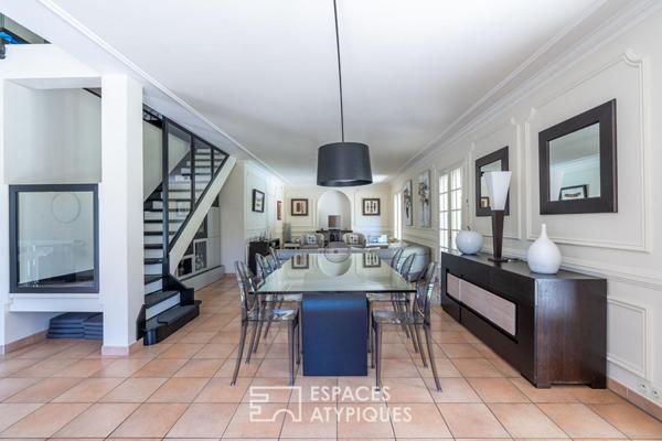 Élégante demeure familiale avec piscine et jardin paysager