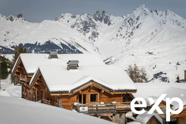 Chalet 156m² utiles – Refuge montagnard pour 9 personnes : élégance, confort & bien-être à Plagne 1800