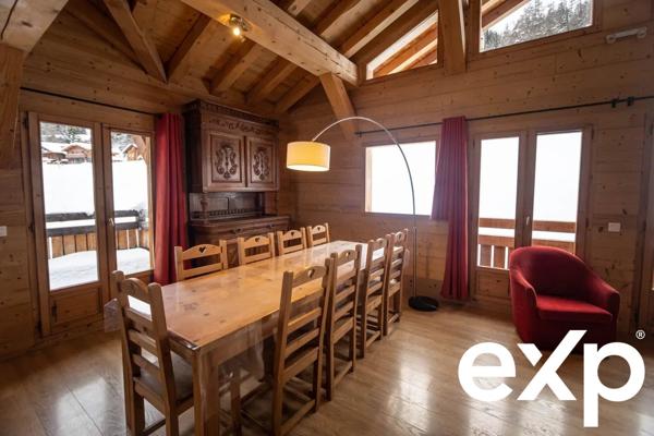 Chalet 156m² utiles – Refuge montagnard pour 9 personnes : élégance, confort & bien-être à Plagne 1800