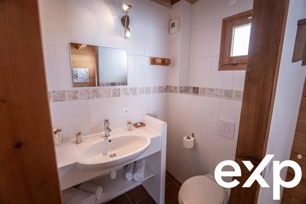 Chalet 156m² utiles – Refuge montagnard pour 9 personnes : élégance, confort & bien-être à Plagne 1800