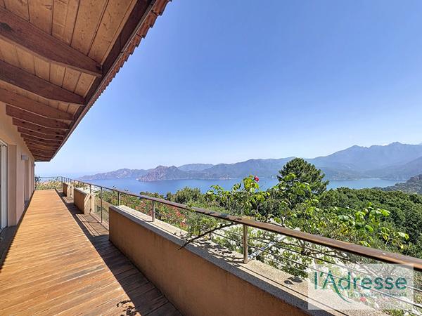 PIANA - Propriété de caractère - 195 m² - Vue exceptionnelle sur la mer - Piscine