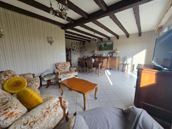 Maison sur sous sol 3 ch