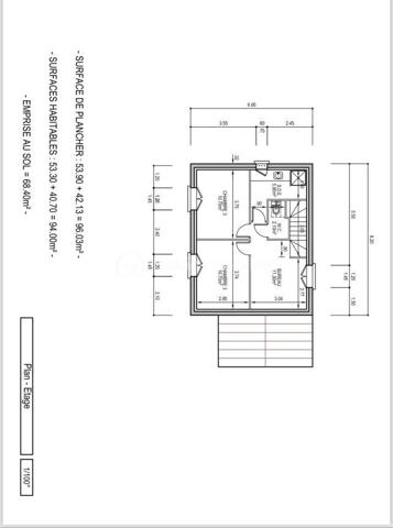 Maison traditionnelle de 94 m²