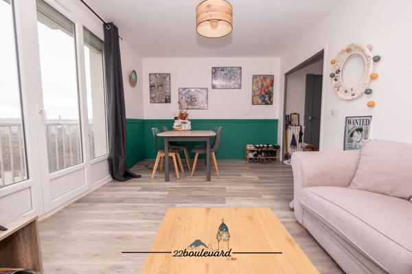Appartement 3 pièces - 62 m² Exclusivité efficity