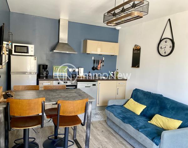 Appartement meublé à louer de 27.5m2 – Hyper centre de Granville