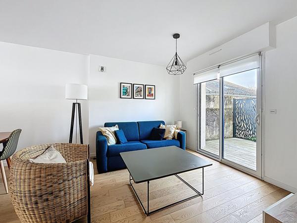 Appartement 2 pièces à vendre à Nantes Sainte-Anne, avec terrasse et garage