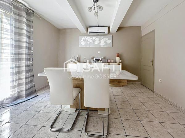 Sur Le PONTET (84), Quartier Calme Maison de 114 m² sur un terrain clos et arboré de 374 m²