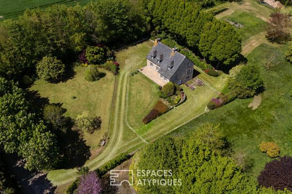 Maison de caractère nichée dans un écrin de nature
