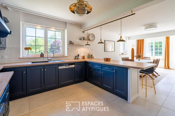 Maison de caractère nichée dans un écrin de nature