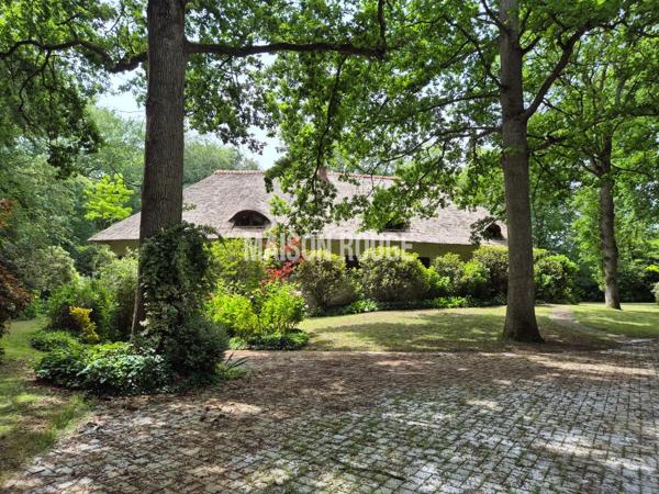 Vaste maison de famille - Toit de chaume - 240 m² - Proche Dinan et de la côte - Parc de 1,9 ha