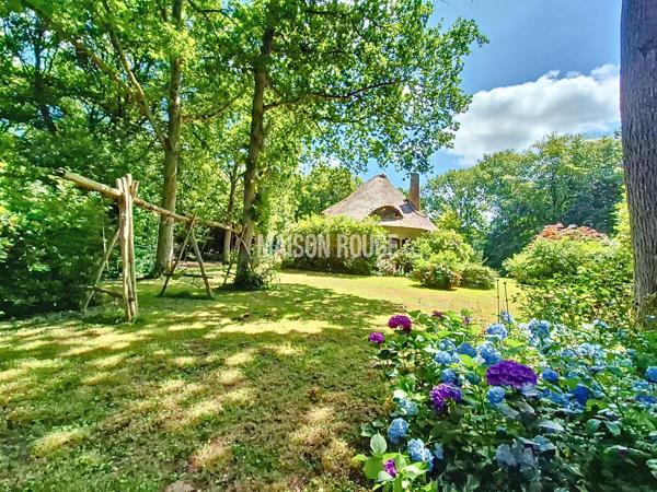 Vaste maison de famille - Toit de chaume - 240 m² - Proche Dinan et de la côte - Parc de 1,9 ha