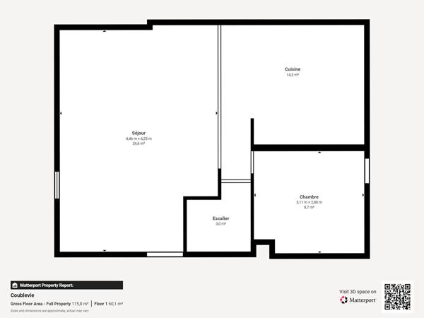 Maison Coublevie 6 pièces 105 m2
