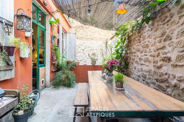 Maison de ville avec terrasses à Clémenceau