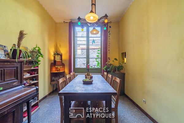 Maison de ville avec terrasses à Clémenceau