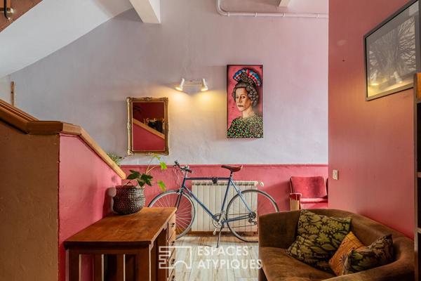 Maison de ville avec terrasses à Clémenceau