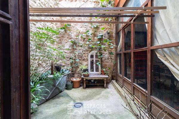 Maison de ville avec terrasses à Clémenceau