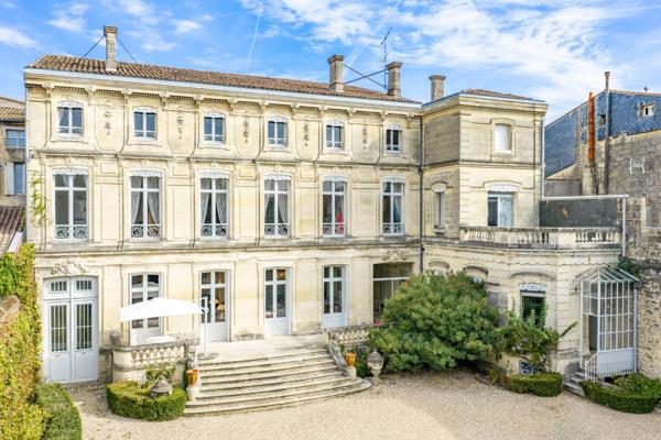 Un remarquable hôtel particulier au cœur de Libourne