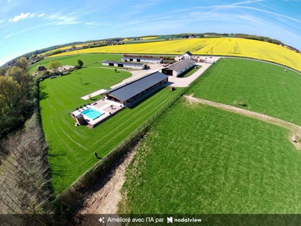 Propriété avec fort potentiel professionnel et équestre , 4,6 hectares, importantes dépendances, Saint Martin D Ordon 370 m2