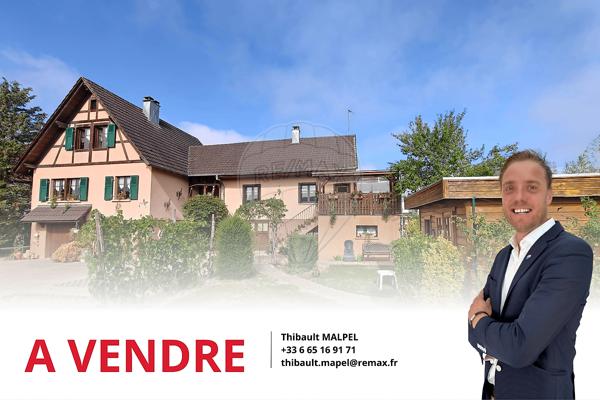 Maison 7 chambre(s) à vendre - Hagenthal-le-Bas, Haut-Rhin - 68