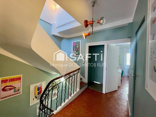 Maison de ville prestige, 3 niveaux, suite parentale, terrasse 35m2