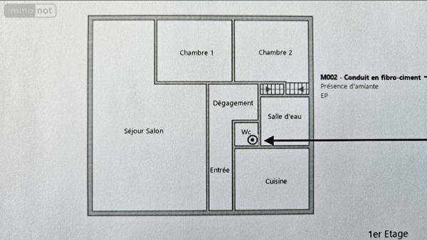 Maison de ville à vendre à La Suze-sur-Sarthe dans la Sarthe (72210), ref : 72119-1629