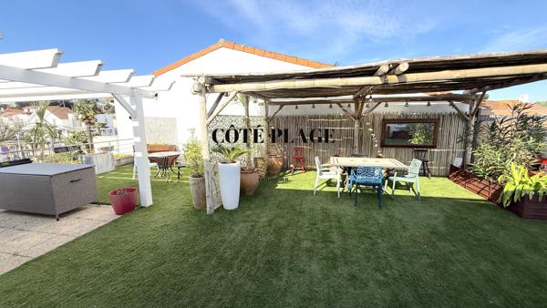 APPARTEMENT - CENTRE-VILLE SAINT PALAIS - 4 PCS - GARAGE - TERRASSE 100m2 AU PRIX DE 749 800 € FAI