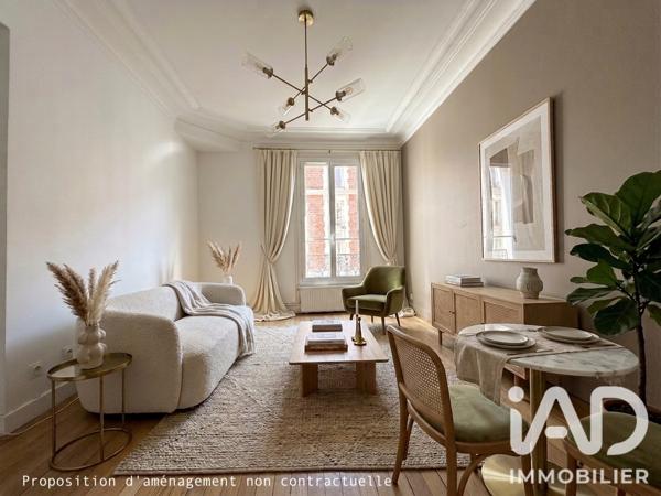 Appartement à vendre 3 pièces 66,2 m² Asnières-sur-Seine