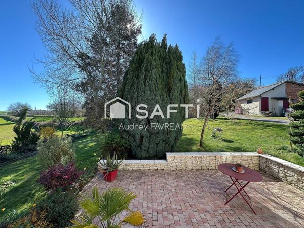 Maison de charme, 142 m2, 4 chambres, jardin.