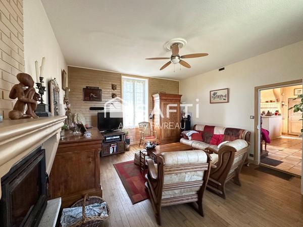 Maison de charme, 142 m2, 4 chambres, jardin.