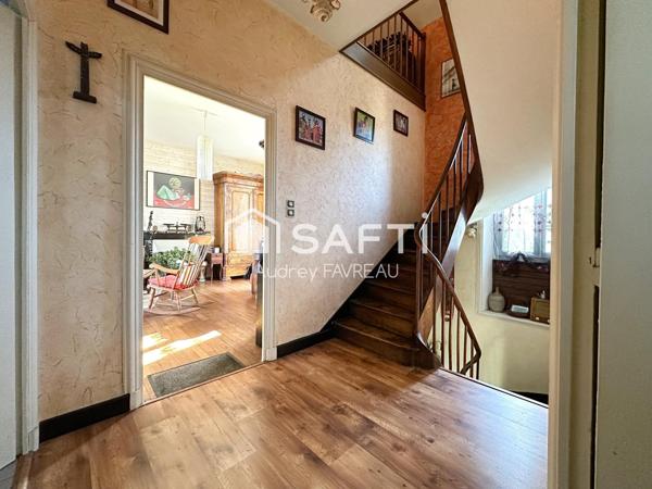 Maison de charme, 142 m2, 4 chambres, jardin.