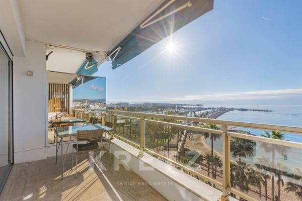 Appartement 3 pièces d’exception – Vue mer, Cannes Croisette