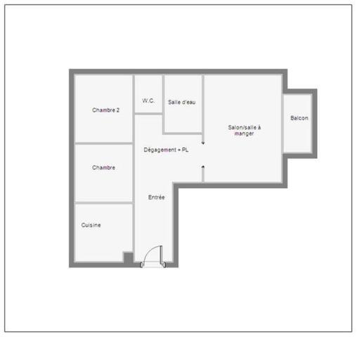 Appartement 3 pièces - 44600 Saint-Nazaire