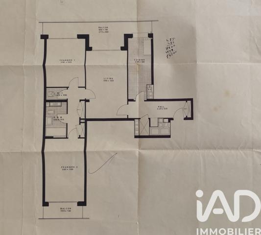 Appartement à vendre 3 pièces 77 m² Paris 12