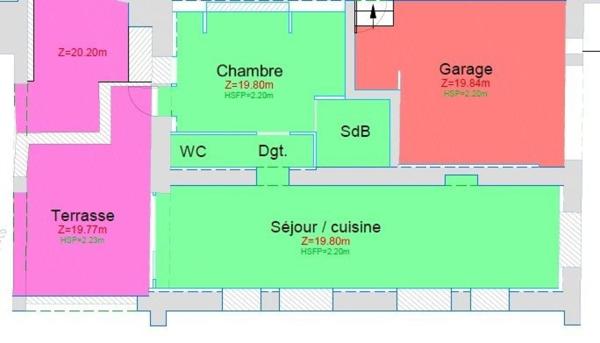 SUPERBE APPARTEMENT 2 PIÈCES EN REZ DE JARDIN - SAINT AYGULF ( 83370 )