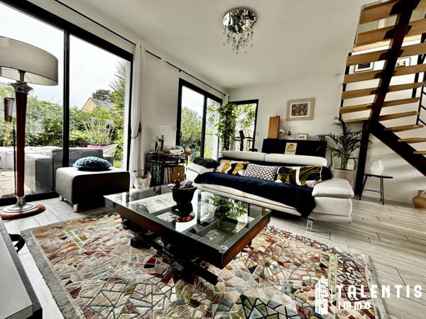 Exclusivité | ORVAULT, LE PETIT CHANTILLY | Maison 5P (156.74m² | 3/4ch) + 2 Studios indépendant (17.42m² + 17.56m²)