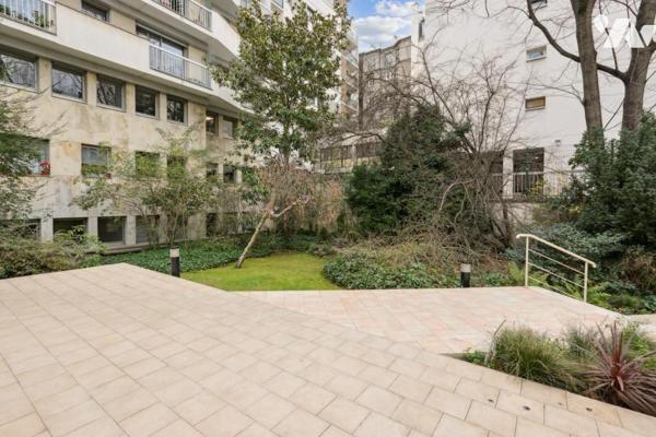 Pasteur - Appartement de 43,69 m² au calme absolu sur jardin 