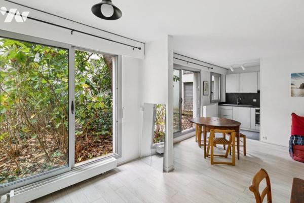 Pasteur - Appartement de 43,69 m² au calme absolu sur jardin 