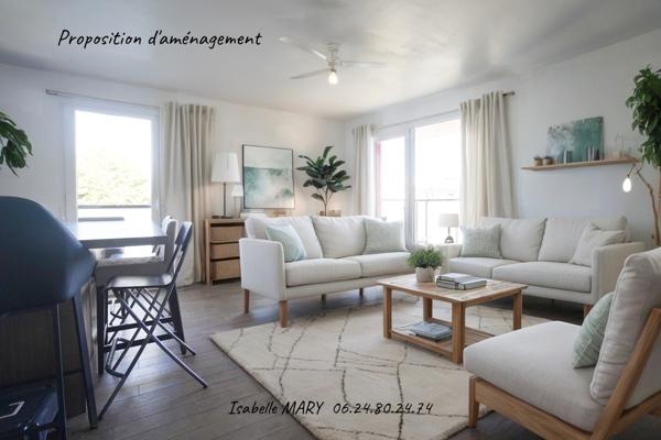 Appartement 3 pièces - 65 m² Exclusivité efficity