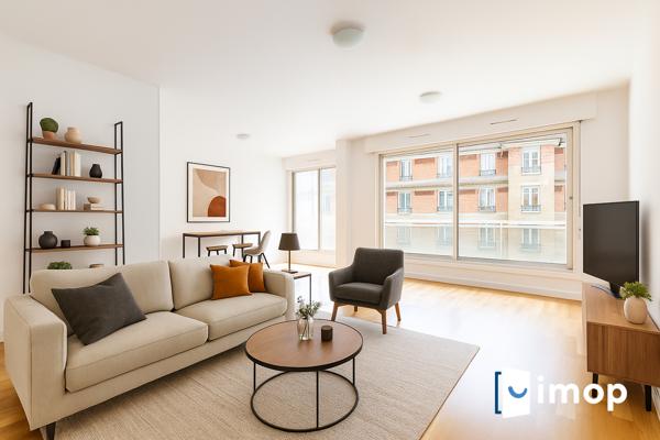 4 PIECES ETAGE ELEVE AVEC ASCENSEUR  BALCON PARKING