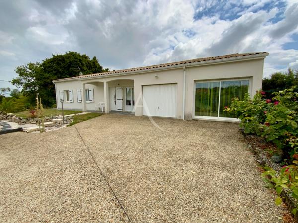 Maison sur SAINTES de plain pied 5 chambres