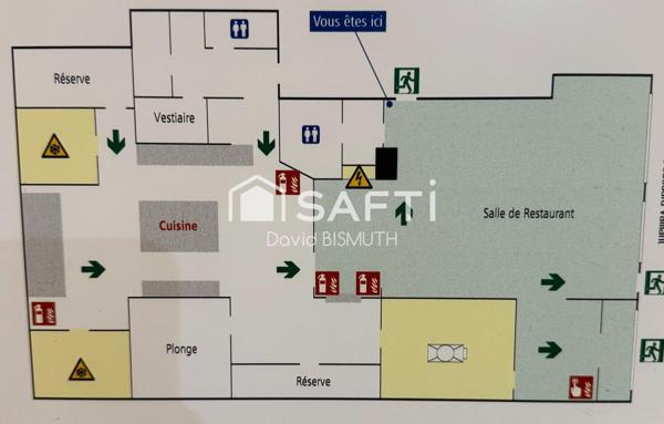 LABORATOIRE CULINAIRE TRAITEUR 150 M2 VITRINE 12 METRES EXTRACTION 400 LEVALLOIS PERRET CENTRE