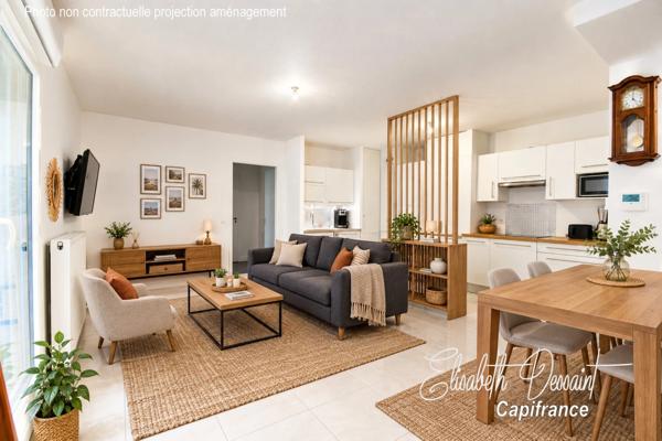 EXCLUSIVITE – Superbe T3 de 67 m² à Bayonne – Vue dégagée sur parc, terrasse plein ouest, parking en sous sol & cave