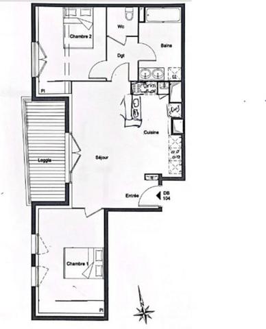EXCLUSIVITE – Superbe T3 de 67 m² à Bayonne – Vue dégagée sur parc, terrasse plein ouest, parking en sous sol & cave