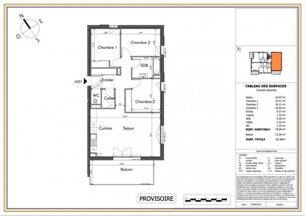 Vente Appartement79 m² - 4 Pièces - LOISIN (74140)